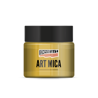 Pentart Art Mica блестящ минерален прах sparkling gold 9 g