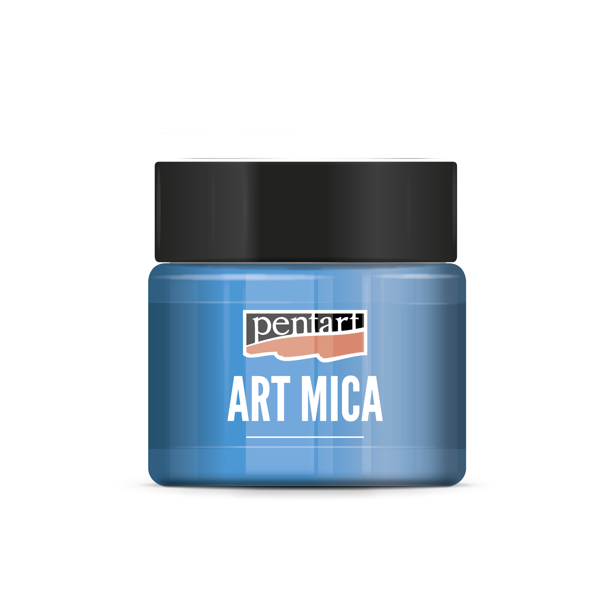 Минерален прах Pentart Art Mica - golden blue 9 g