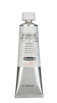 Маслени бои Schmincke MUSSINI 150 ml – 102 Цинково бяло