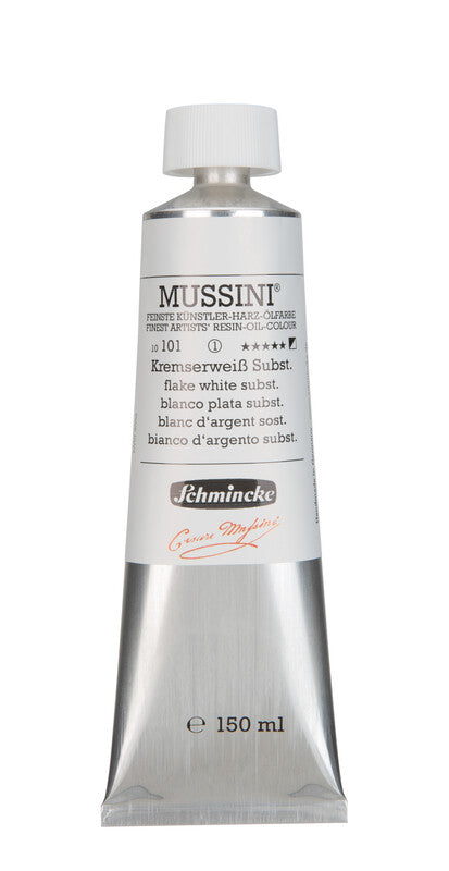 Маслени бои Schmincke MUSSINI 150 ml – 101 Оловно бяла субст.