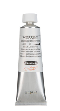 Маслени бои Schmincke MUSSINI 150 ml – 103 Титаново покривно бяло