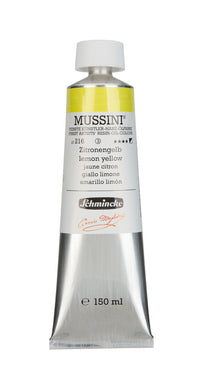 Маслени бои Schmincke MUSSINI 150 ml – 216 Лимоненожълто