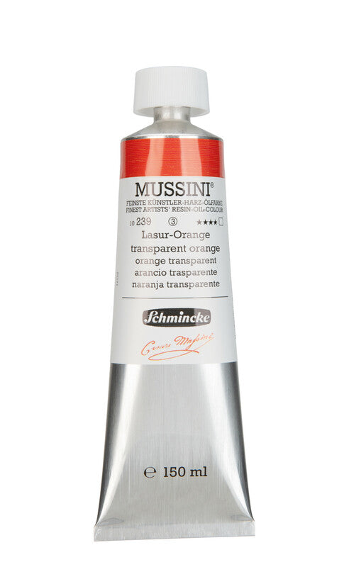 Маслени бои Schmincke MUSSINI 150 ml – 239 Прозрачно оранжево