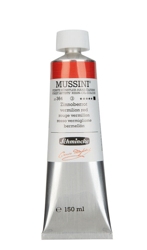Маслени бои Schmincke MUSSINI 150 ml – 364 Вермилион червено