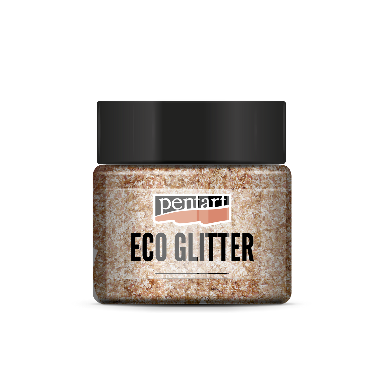Pentart Eco Glitter фин брокат rose gold 15 g