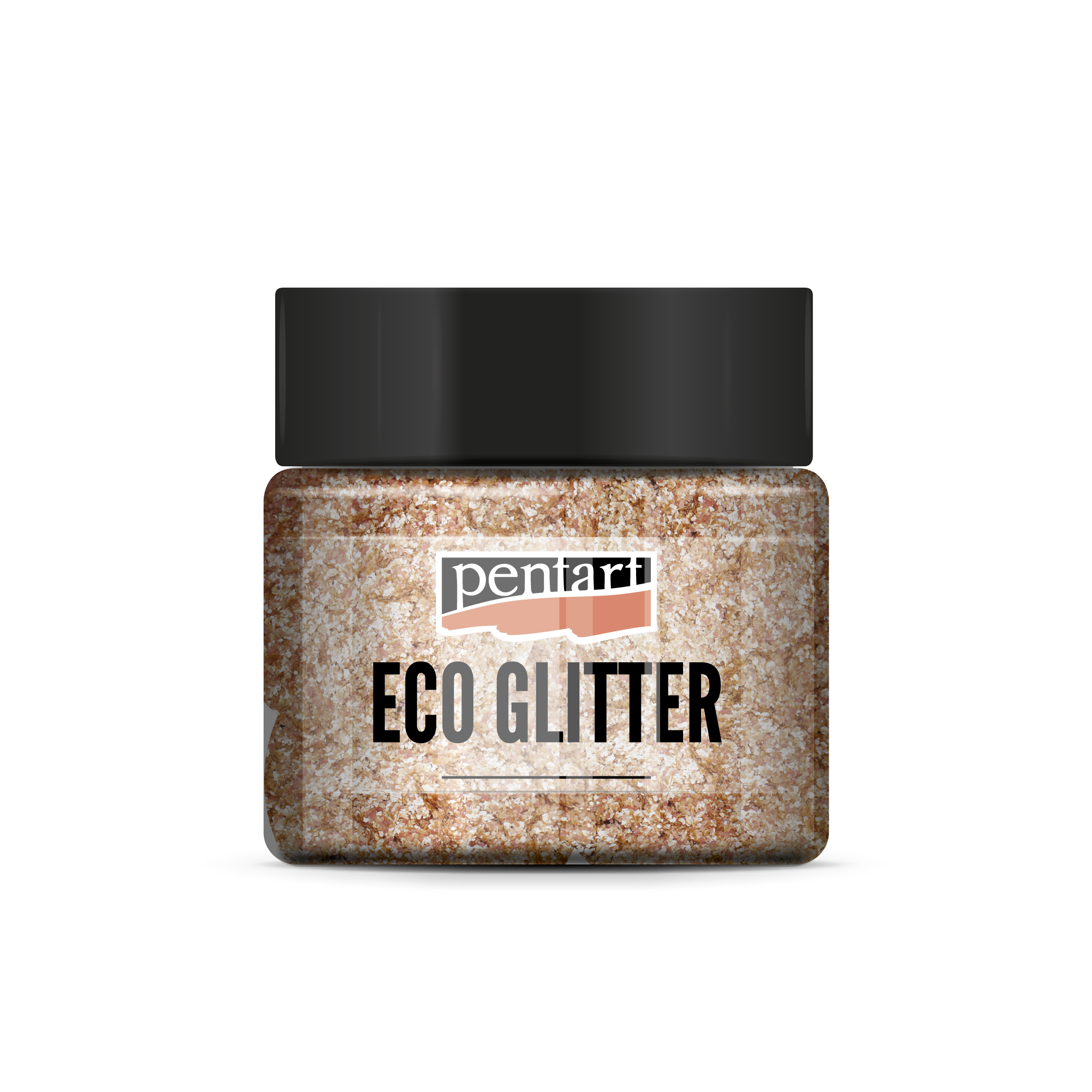 Pentart Eco Glitter фин брокат rose gold 15 g