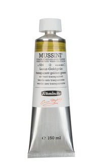 Маслени бои Schmincke MUSSINI 150 ml – 534 Прозрачно златистозелено