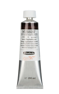 Маслени бои Schmincke MUSSINI 150 ml – 645 Асфалтово кафяво прозрачно
