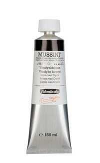 Маслени бои Schmincke MUSSINI 150 ml – 667 Ван Дайк кафяво
