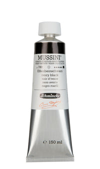 Маслени бои Schmincke MUSSINI 150 ml – 780 Черна слонова кост