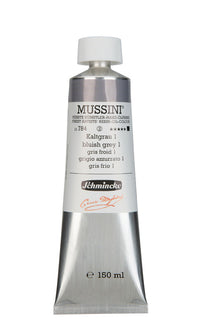 Маслени бои Schmincke MUSSINI 150 ml – 784 Сиво-синкаво 1