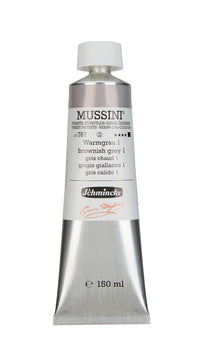 Маслени бои Schmincke MUSSINI 150 ml – 787 Сиво-кафеникаво 1