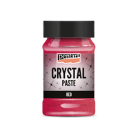 Кристална паста Pentart 100 ml – червен