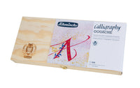 Дървен комплект гуаш бои Schmincke Calligraphy Gouache, 12 x 20 ml