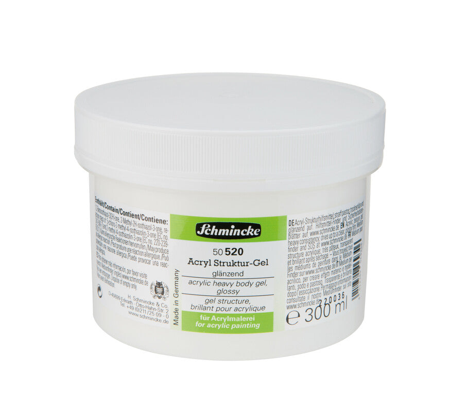 Гъст гланцов гел Schmincke Heavy body gel, glossy 300 ml