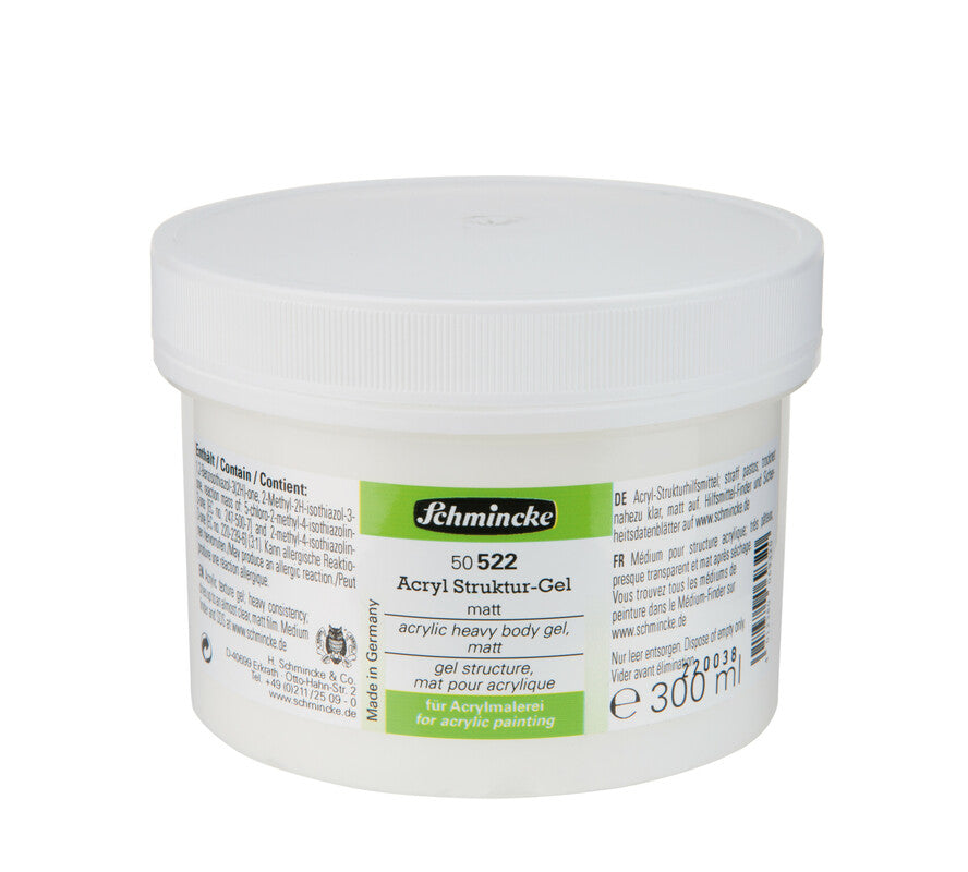 Schmincke Heavy body gel, матов 300 ml