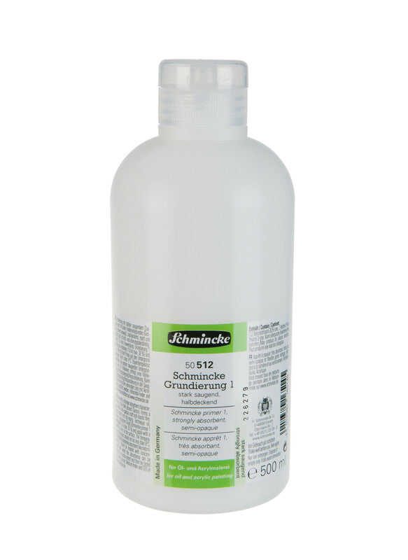 Schmincke primer 1, силно абсорбиращ грунд 500 ml