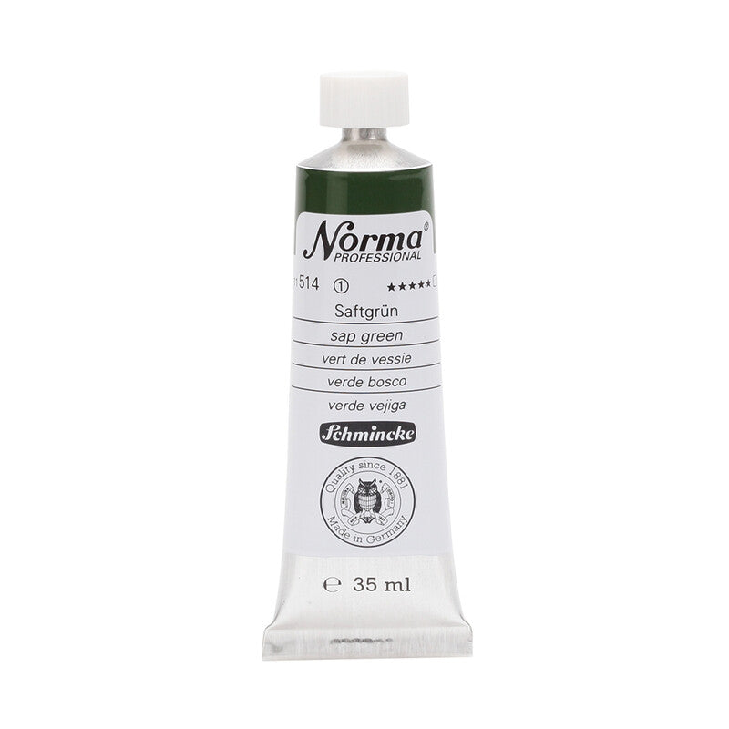 Маслени бои Schmincke Norma Professional 35 ml – 514 Сок зелено