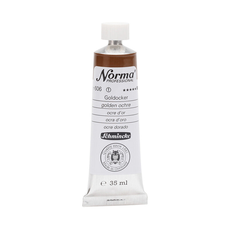 Маслени бои Schmincke Norma Professional 35 ml – 606 Златна охра