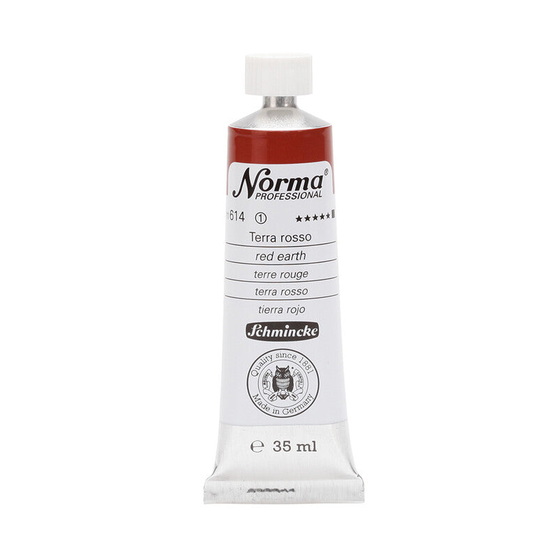 Маслени бои Schmincke Norma Professional 35 ml – 614 Червена земя