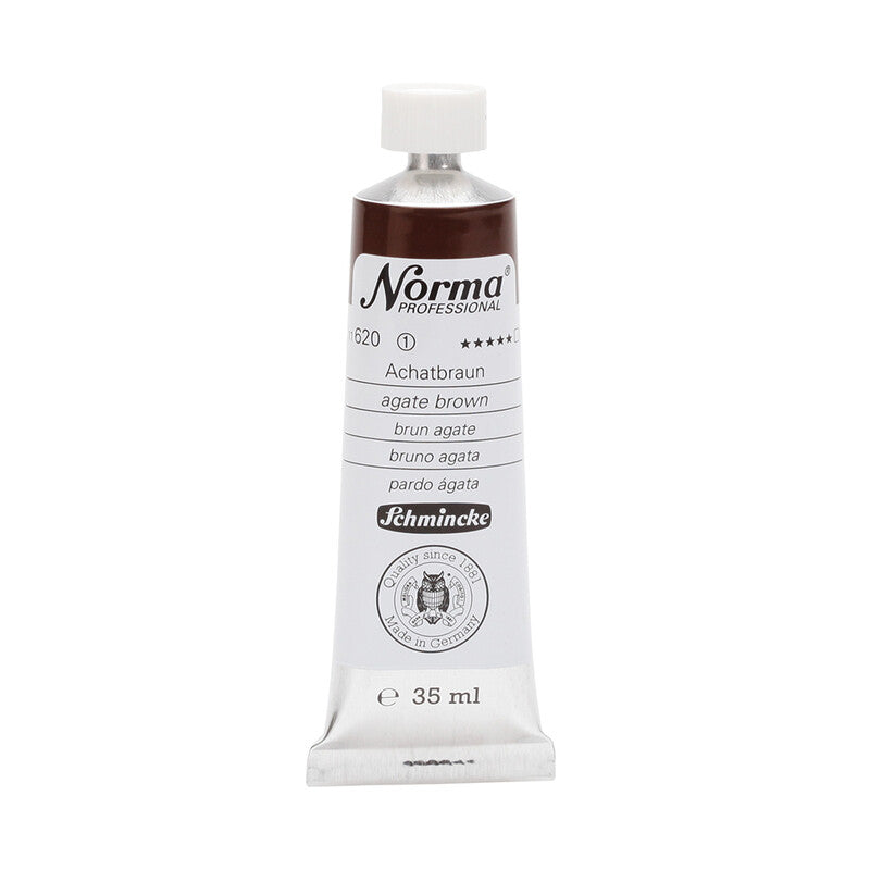 Маслени бои Schmincke Norma Professional 35 ml – 620 Ахатово кафяво