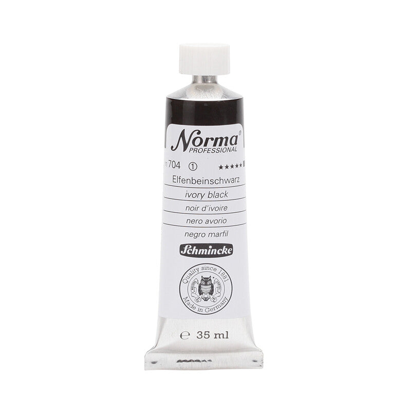Маслени бои Schmincke Norma Professional 35 ml – 704 Черна слонова кост