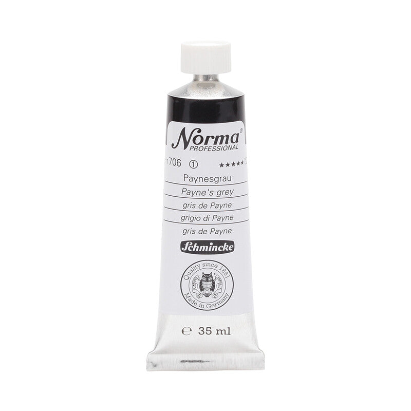 Маслени бои Schmincke Norma Professional 35 ml – 706 Пейново сиво