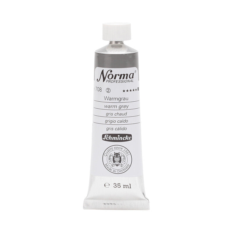 Маслени бои Schmincke Norma Professional 35 ml – 708 Топло сиво