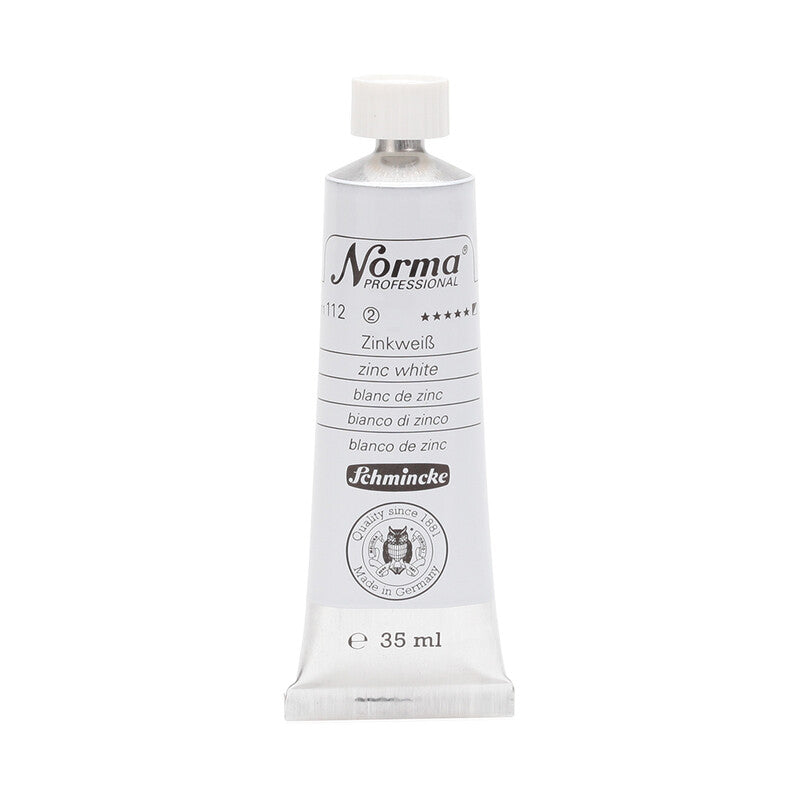 Маслени бои Schmincke Norma Professional 35 ml – 112 Цинково бяло