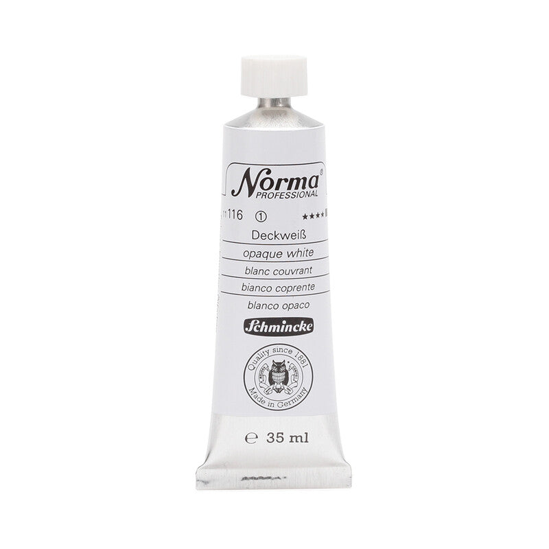 Маслени бои Schmincke Norma Professional 35 ml – 116 Непрозрачно бяло