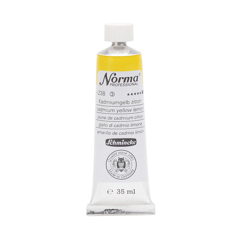 Маслени бои Schmincke Norma Professional 35 ml – 238 Кадмиево жълто лимон