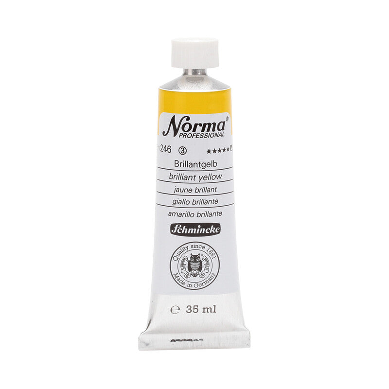 Маслени бои Schmincke Norma Professional 35 ml – 246 Брилянтно жълто