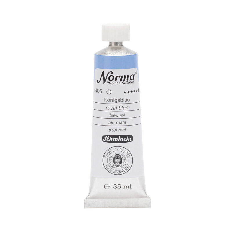 Маслени бои Schmincke Norma Professional 35 ml – 406 Кралско синьо