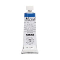 Маслени бои Schmincke Norma Professional 35 ml – 422 Церулеум синьо