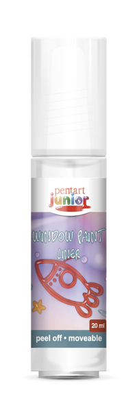 window paint 20 ml, – прозрачен