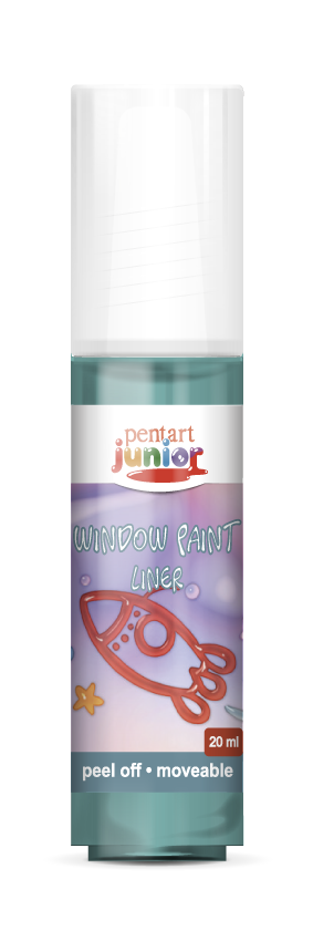 window paint 20 ml, – зелен
