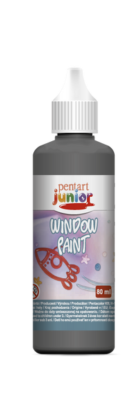 Контур за стъкло Pentart 80 ml - черен
