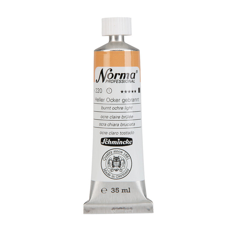 Маслени бои Schmincke Norma Professional 35 ml – 220 Светла печена охра