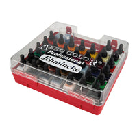 Schmincke AERO COLOR пластмасов комплект, 37 x 28 ml + AERO CLEAN RAPID