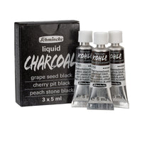 Течен въглен Schmincke Trio liquid charcoal
