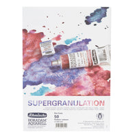 Тестер картон с цветни точки Schmincke HORADAM Aquarell Dot Card Super Granulation - 50 цвята