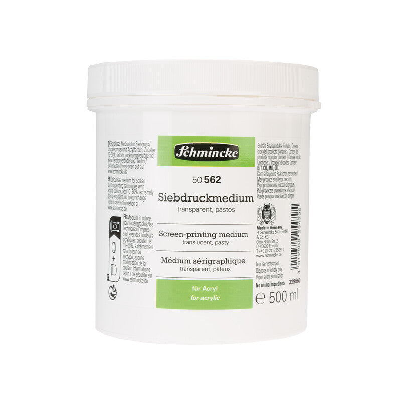 Медиум за ситопечат Schmincke Screen-printing medium 500 ml