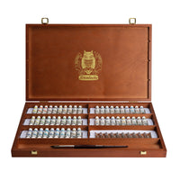 Schmincke HORADAM дървена кутия, 50 x 5 ml Super Granulation