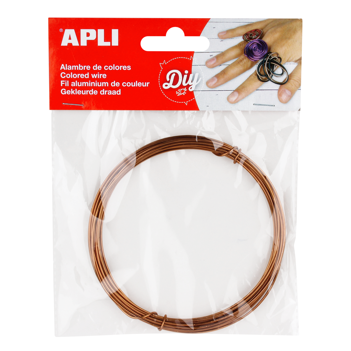 Моделираща тел APLI 1,5 mm × 5 m – меден