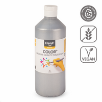 Темперна боя Creall CREALLCOLOR 500 ml - сребърна