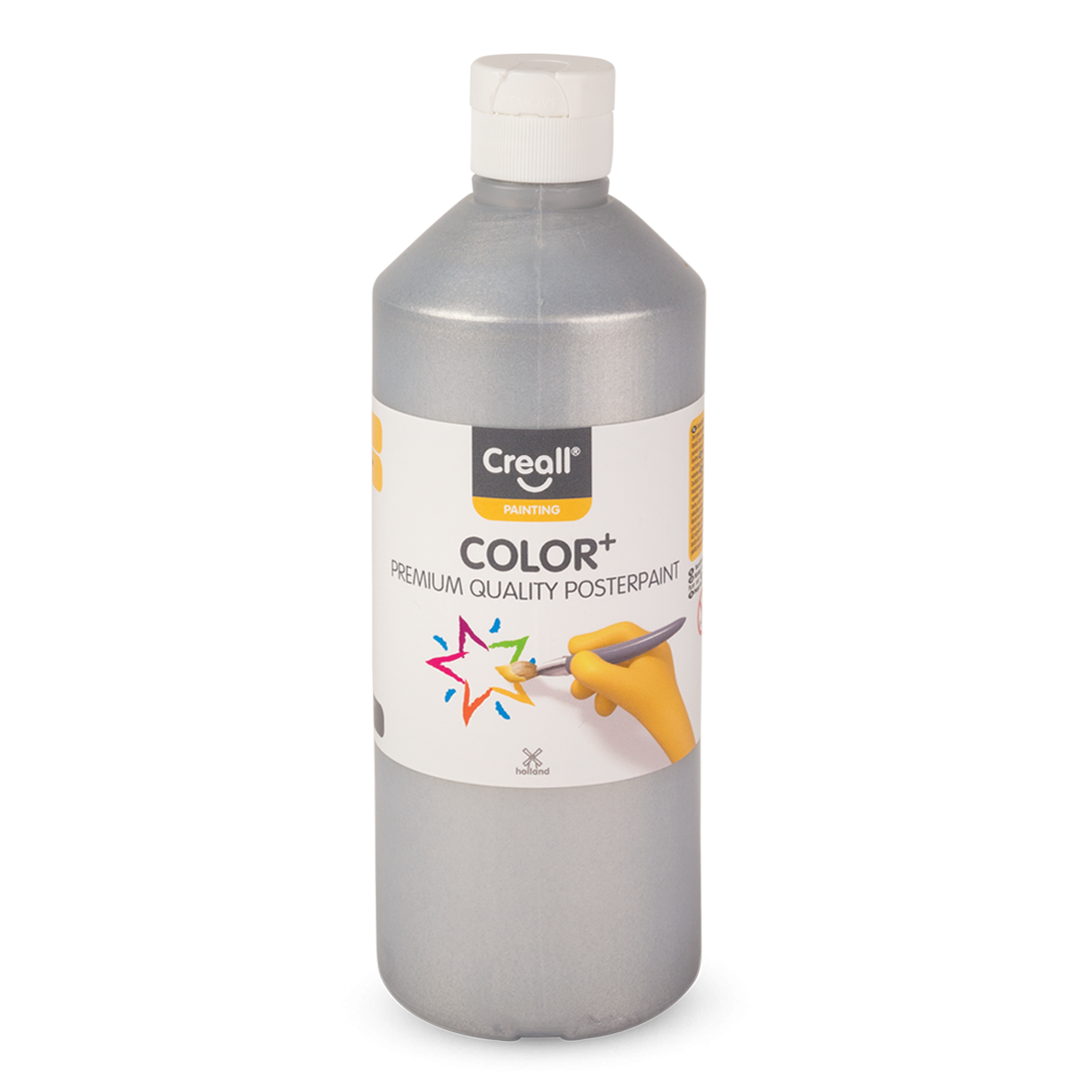Темперна боя Creall CREALLCOLOR 500 ml - сребърна