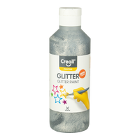 Блестяща боя Creall Glitter 250 ml - сребърна