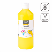 Гланцова поливинилова боя Creall Gloss 500 ml – светложълт