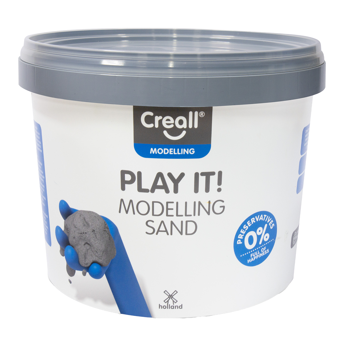 Пясък за моделиране Creall Play it! 750 g в кофичка
