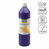 Боя за рисуване с пръсти Creall - 750 ml – лилава